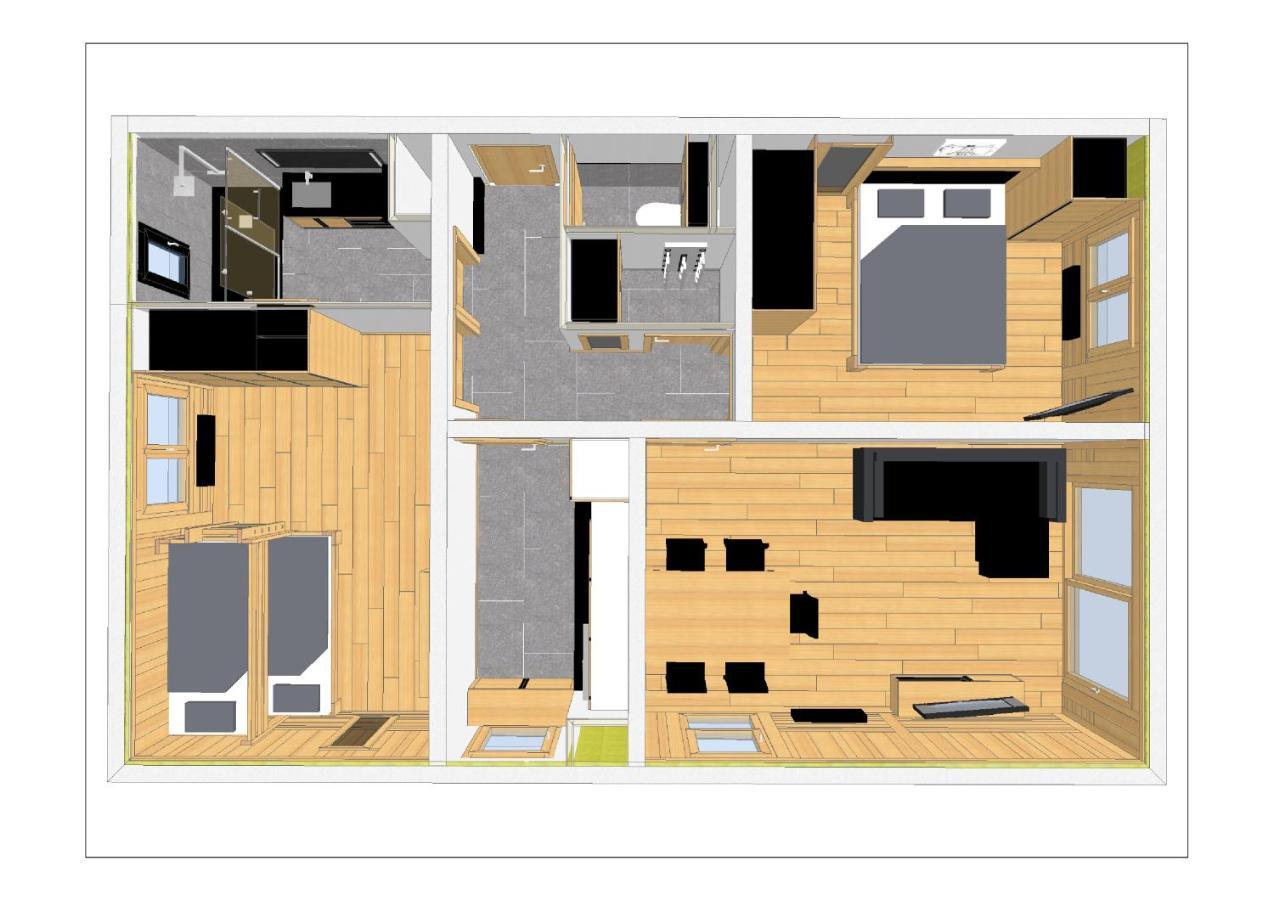 Appartement Familial Au Pied De La Telecabine 4* Saint-Gervais-les-Bains Luaran gambar